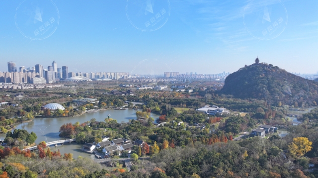 視頻|遠(yuǎn)眺南通新城 初冬“秋景”美