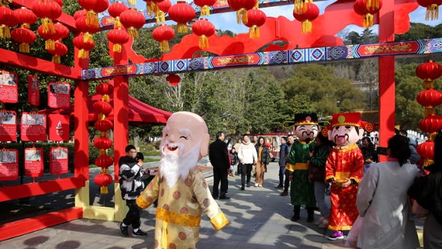 視頻 | 狼山國家森林公園龍年新春佳節(jié)人氣旺